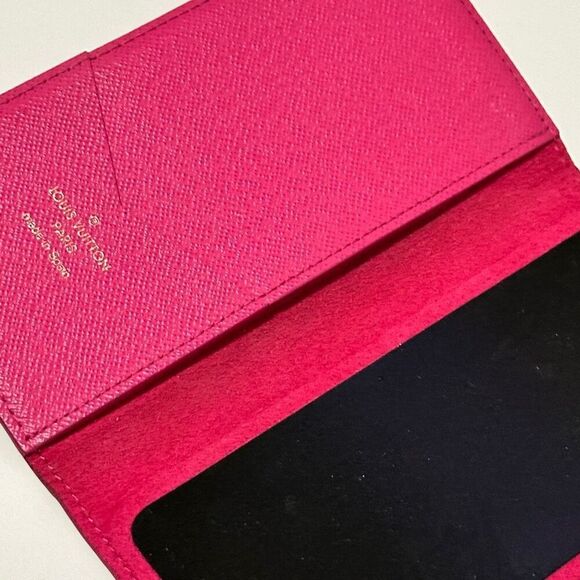 Louis Vuitton Monogram iPhone X /XS Folio Case Fuschia Brown Luxury Designer - Picture 5 of 12